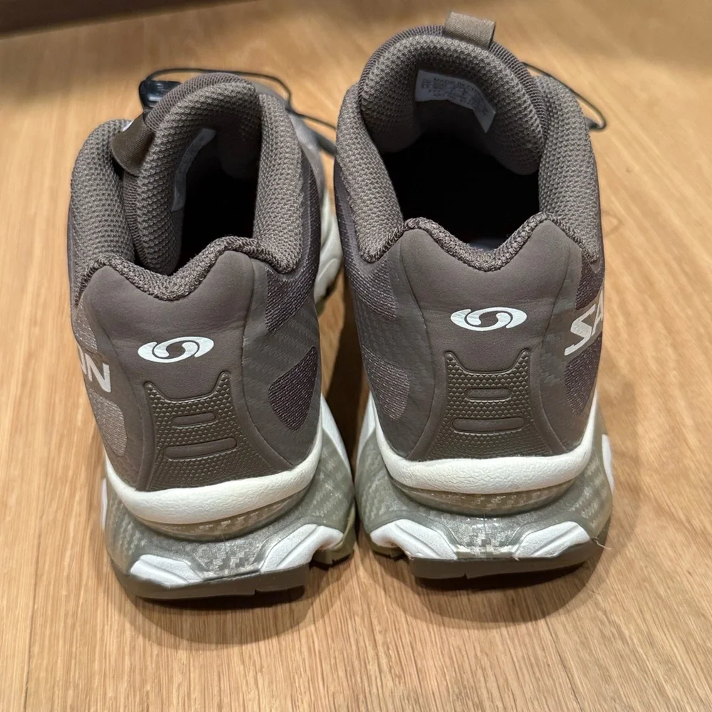 Salomon unisex Athletic Shoes - Gray and Olive - Picture 3 of 5